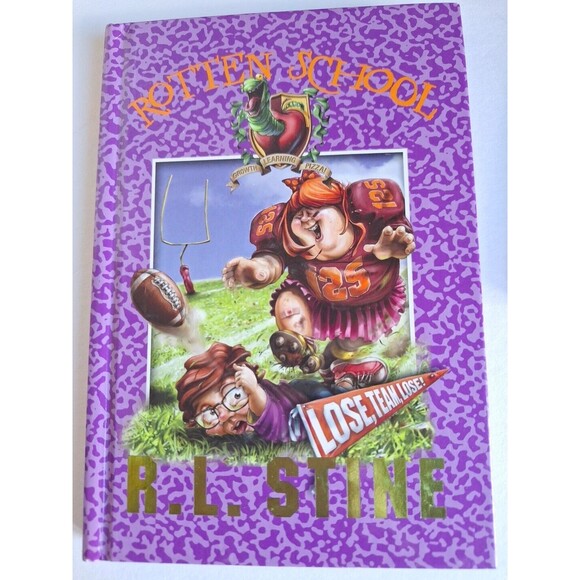 R.L. Stine Books Book Lot of 3 - Rotten School 3,4,5 - Goosebumps Age 9-12 EC - Picture 5 of 11